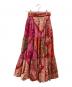 POLO RALPH LAUREN (ポロ・ラルフローレン) バンダナフレアギャザースカート レッド サイズ:2：12000円