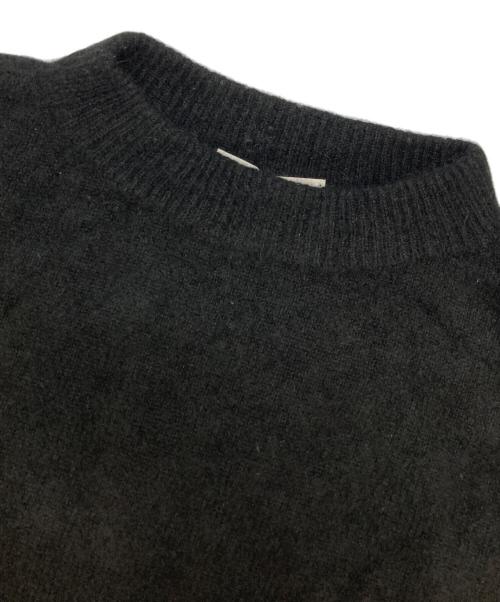 machatt（マチャット）machatt (マチャット) カシミヤニット ブラック サイズ:不明(実寸参照)の古着・服飾アイテム