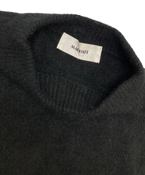 machatt（マチャット）machatt (マチャット) カシミヤニット ブラック サイズ:不明(実寸参照)の古着・服飾アイテム
