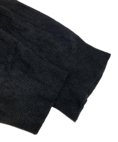 machatt（マチャット）machatt (マチャット) カシミヤニット ブラック サイズ:不明(実寸参照)の古着・服飾アイテム