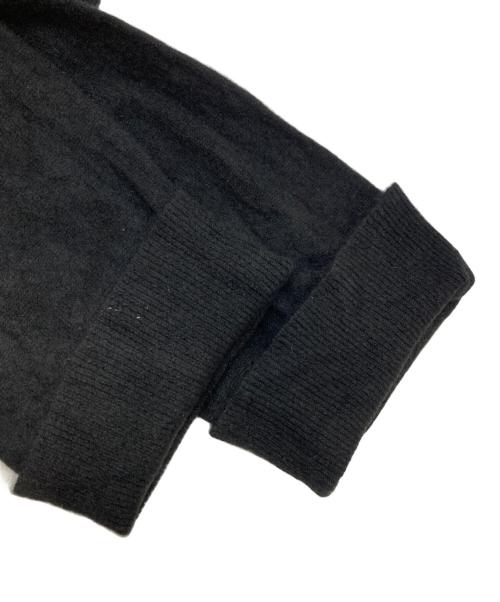 machatt（マチャット）machatt (マチャット) カシミヤニット ブラック サイズ:不明(実寸参照)の古着・服飾アイテム