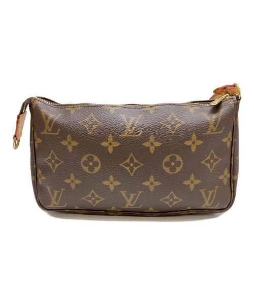 LOUIS VUITTON（ルイ ヴィトン）LOUIS VUITTON (ルイ ヴィトン) ポーチ ブラウンの古着・服飾アイテム