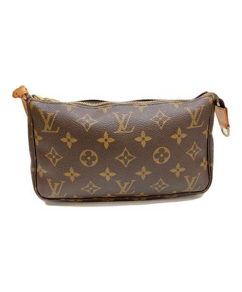 LOUIS VUITTON（ルイ ヴィトン）LOUIS VUITTON (ルイ ヴィトン) ポーチ ブラウンの古着・服飾アイテム