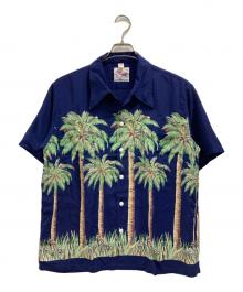 Sun Surf（サンサーフ）の古着「アロハシャツ」｜グリーン×ネイビー