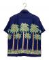 Sun Surf (サンサーフ) アロハシャツ グリーン×ネイビー サイズ:L：18000円
