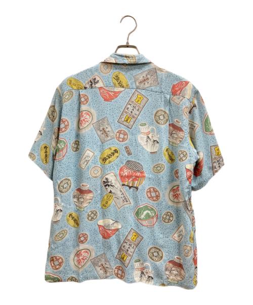 Sun Surf（サンサーフ）Sun Surf (サンサーフ) アロハシャツ ブルー サイズ:Mの古着・服飾アイテム