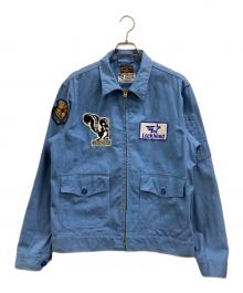 BUZZ RICKSON'S（バズリクソンズ）の古着「LOCKHEED COTTON DRIZZLER JACKET」｜ブルー