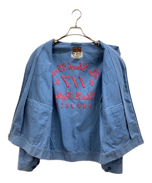BUZZ RICKSON'S（バズリクソンズ）Buzz Rickson's (バズリクソンズ) LOCKHEED COTTON DRIZZLER JACKET ブルー サイズ:Lの古着・服飾アイテム