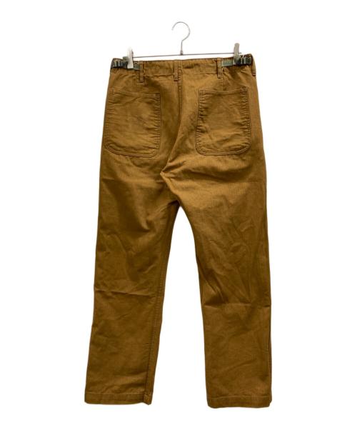 MISTER FREEDOM（ミスターフリーダム）MISTER FREEDOM (ミスターフリーダム) SUGAR CANE (シュガーケーン) 裏地迷彩ワークパンツ ブラウン サイズ:Mの古着・服飾アイテム