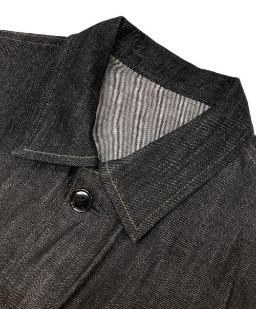 MARUNI JEANS（マルニジーンズ）MARUNI JEANS (マルニジーンズ) カバーオール ブラック サイズ:Lの古着・服飾アイテム