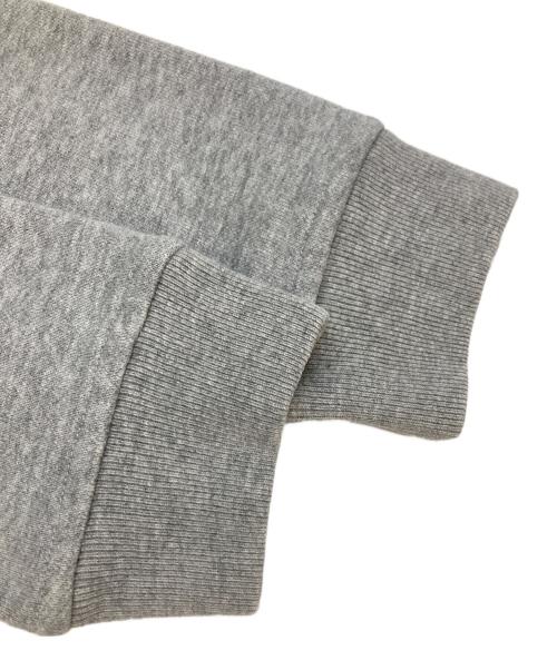 maison kitsune（メゾンキツネ）maison kitsune (メゾンキツネ) フォックス刺繍トレーナー グレー サイズ:Sの古着・服飾アイテム