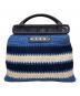 MARNI（マルニ）の古着「コットンクロシェバッグ」｜ブルー