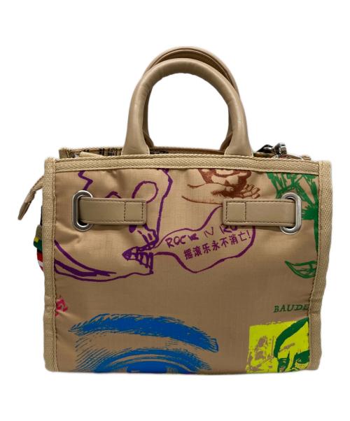 Libertine（リバティーン）Libertine (リバティーン) LeSportsac (レスポートサック) コラボ2WAYハンドバッグ ベージュの古着・服飾アイテム