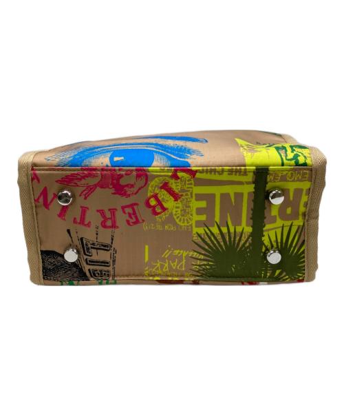 Libertine（リバティーン）Libertine (リバティーン) LeSportsac (レスポートサック) コラボ2WAYハンドバッグ ベージュの古着・服飾アイテム