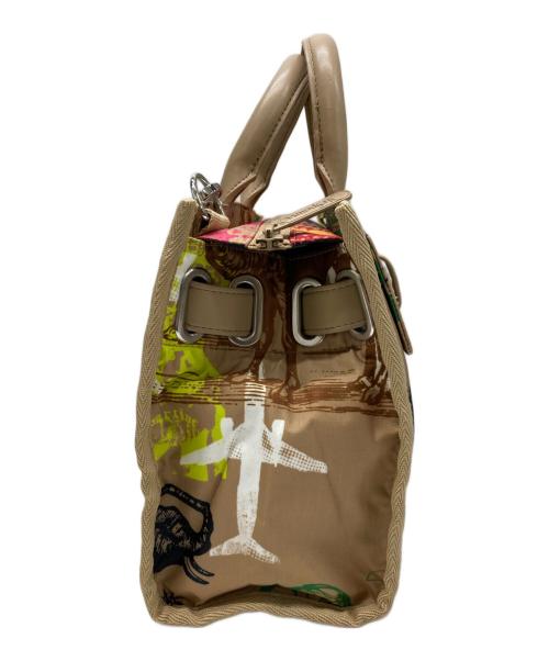 Libertine（リバティーン）Libertine (リバティーン) LeSportsac (レスポートサック) コラボ2WAYハンドバッグ ベージュの古着・服飾アイテム