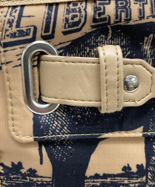 Libertine（リバティーン）Libertine (リバティーン) LeSportsac (レスポートサック) コラボ2WAYハンドバッグ ベージュの古着・服飾アイテム