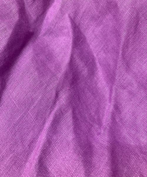house of lotus（ハウスオブロータス）house of lotus (ハウスオブロータス) リネンスカート パープル サイズ:M 未使用品の古着・服飾アイテム