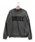 DIESEL（ディーゼル）の古着「S-Boxt-Raw-V1 /ロゴスウェット」｜グレー