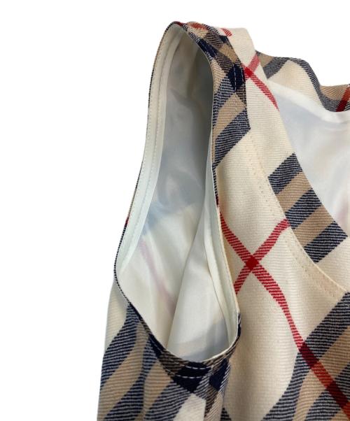 BURBERRY BLUE LABEL（バーバリー ブルー レーベル）BURBERRY BLUE LABEL (バーバリー ブルー レーベル) ノヴァチェックワンピース ベージュ サイズ:38の古着・服飾アイテム