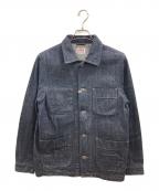 ONI DENIMオニデニム）の古着「Loose Weave Denim Jacket」｜インディゴ