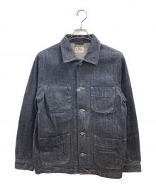 ONI DENIM（オニデニム）の古着「Loose Weave Denim Jacket」｜インディゴ