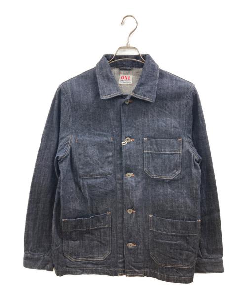 ONI DENIM（オニデニム）ONI DENIM (オニデニム) Loose Weave Denim Jacket インディゴ サイズ:38の古着・服飾アイテム