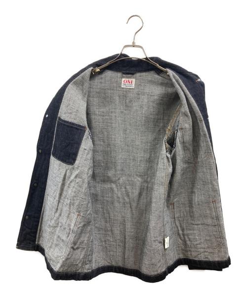 ONI DENIM（オニデニム）ONI DENIM (オニデニム) Loose Weave Denim Jacket インディゴ サイズ:38の古着・服飾アイテム