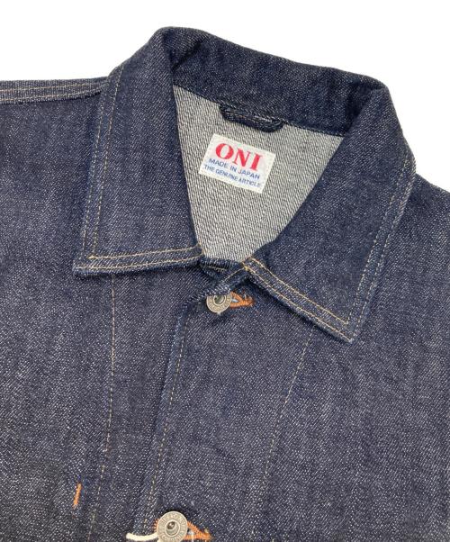 ONI DENIM（オニデニム）ONI DENIM (オニデニム) Loose Weave Denim Jacket インディゴ サイズ:38の古着・服飾アイテム