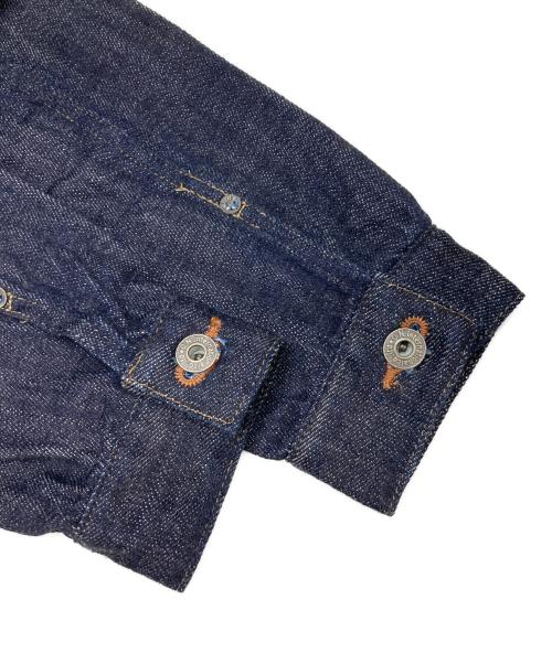 ONI DENIM（オニデニム）ONI DENIM (オニデニム) Loose Weave Denim Jacket インディゴ サイズ:38の古着・服飾アイテム