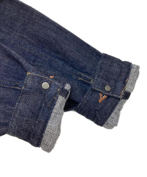 ONI DENIM（オニデニム）ONI DENIM (オニデニム) Loose Weave Denim Jacket インディゴ サイズ:38の古着・服飾アイテム