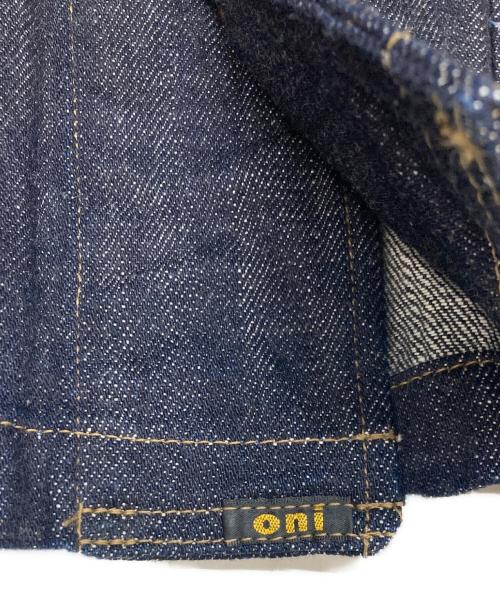 ONI DENIM（オニデニム）ONI DENIM (オニデニム) Loose Weave Denim Jacket インディゴ サイズ:38の古着・服飾アイテム