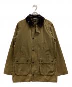Barbourバブアー）の古着「SL BEDALE COTTON NYLON」｜カーキ