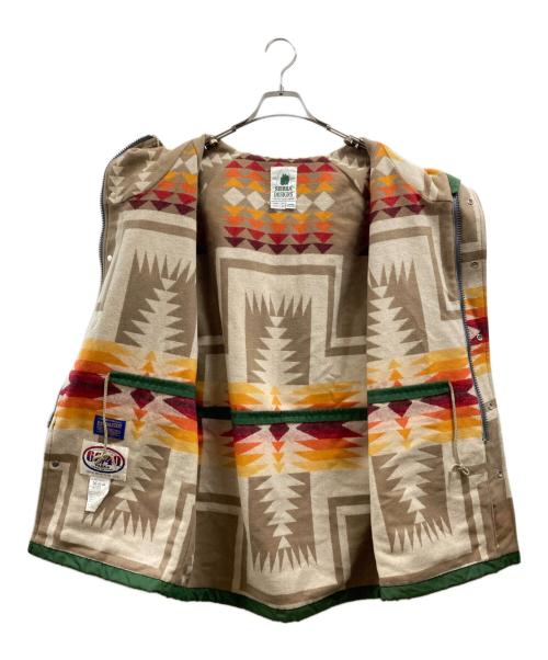 SIERRA DESIGNS（シエラデザインズ）SIERRA DESIGNS (シエラデザインズ) PENDLETON (ペンドルトン) 60/40 マウンテンパーカー グリーン サイズ:Mの古着・服飾アイテム