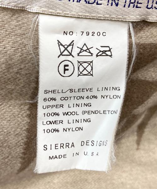SIERRA DESIGNS（シエラデザインズ）SIERRA DESIGNS (シエラデザインズ) PENDLETON (ペンドルトン) 60/40 マウンテンパーカー グリーン サイズ:Mの古着・服飾アイテム