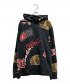 JORDANジョーダン）の古着「パーカー」｜ブラック