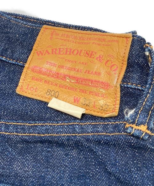 WAREHOUSE（ウエアハウス）WAREHOUSE (ウエアハウス) 800セルビッチデニムパンツ インディゴ サイズ:81ｃｍの古着・服飾アイテム