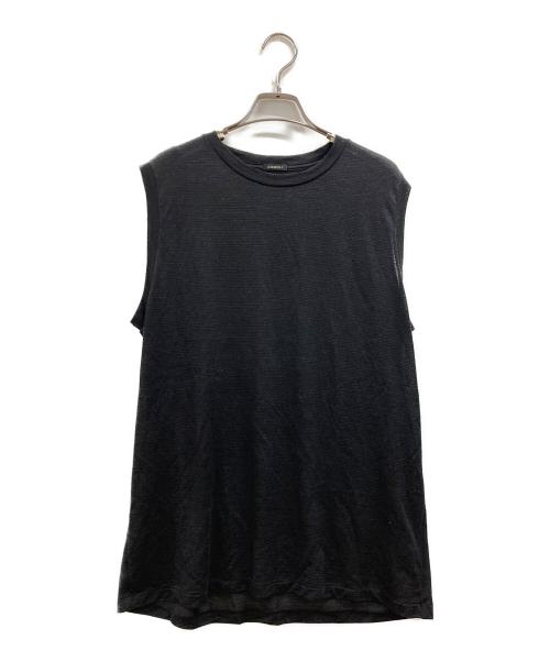 COMOLI（コモリ）COMOLI (コモリ) ウールメッシュ ノースリーブ ブラック サイズ:3の古着・服飾アイテム