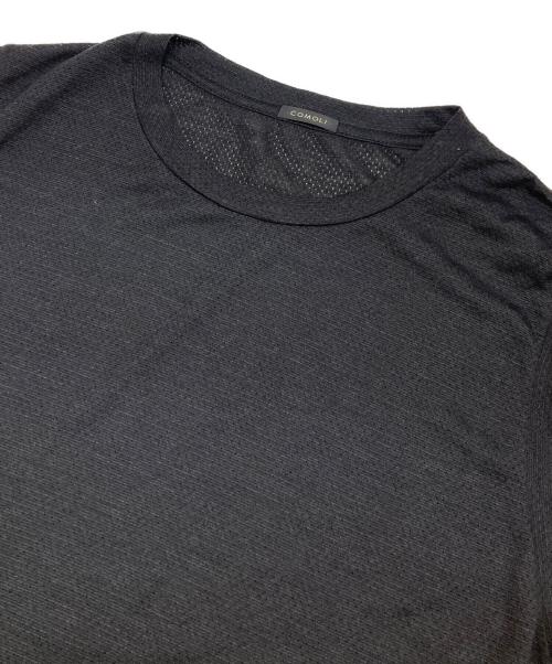 COMOLI（コモリ）COMOLI (コモリ) ウールメッシュ ノースリーブ ブラック サイズ:3の古着・服飾アイテム