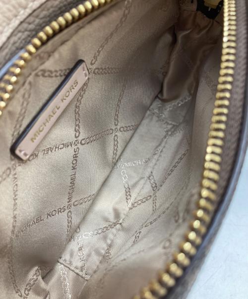 MICHAEL KORS（マイケルコース）MICHAEL KORS (マイケル・コース) ダブルショルダーバッグ ブラウン×ピンクの古着・服飾アイテム
