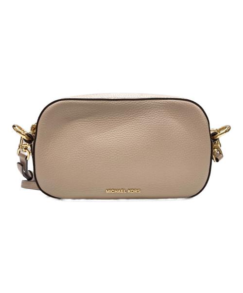 MICHAEL KORS（マイケルコース）MICHAEL KORS (マイケル・コース) ダブルショルダーバッグ ブラウン×ピンクの古着・服飾アイテム