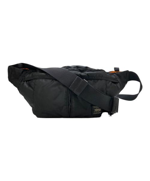 PORTER（ポーター）PORTER (ポーター) TANKER/  WAIST BAG ブラックの古着・服飾アイテム