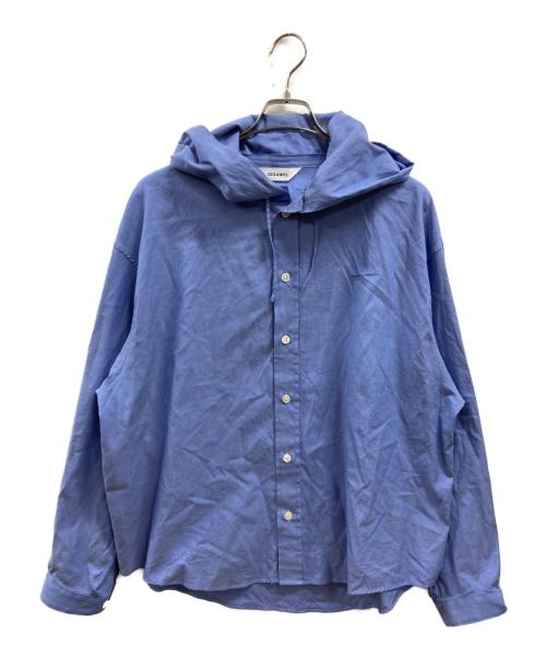 digawel（ディガウェル）DIGAWEL (ディガウェル) Hoodie Shirt ブルー サイズ:1の古着・服飾アイテム