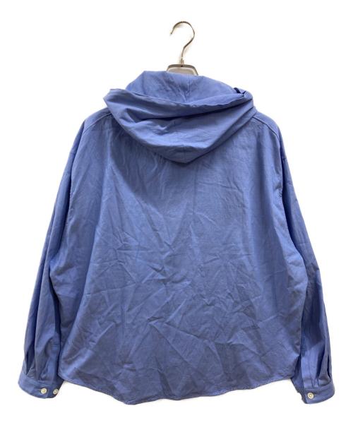 digawel（ディガウェル）DIGAWEL (ディガウェル) Hoodie Shirt ブルー サイズ:1の古着・服飾アイテム