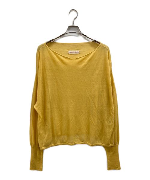 barbell object（バーベルオブジェクト）barbell object (バーベルオブジェクト) knit po イエロー サイズ:FREEの古着・服飾アイテム