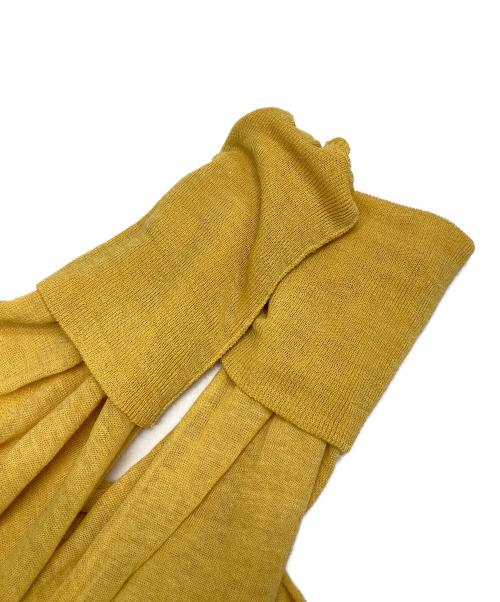 barbell object（バーベルオブジェクト）barbell object (バーベルオブジェクト) knit po イエロー サイズ:FREEの古着・服飾アイテム