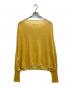 barbell object (バーベルオブジェクト) knit po イエロー サイズ:FREE：15000円