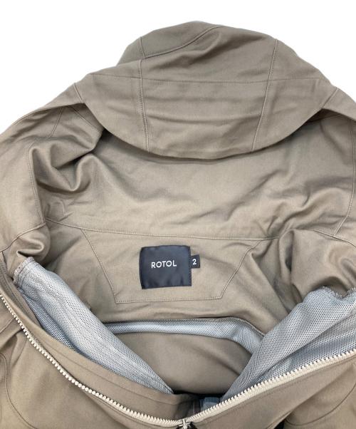 ROTOL（ロトル）ROTOL (ロトル) VENTILATION WIND JACKET ベージュ サイズ:2の古着・服飾アイテム