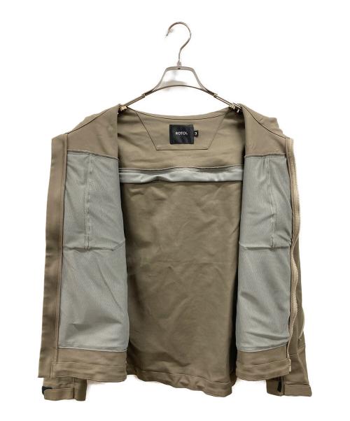 ROTOL（ロトル）ROTOL (ロトル) VENTILATION WIND JACKET ベージュ サイズ:3の古着・服飾アイテム