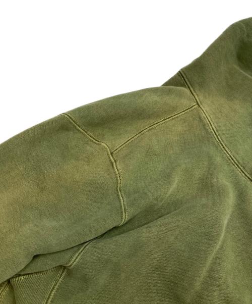 REMI RELIEF（レミレリーフ）REMI RELIEF (レミレリーフ) Sweat Zip Hoodie グリーン サイズ:Mの古着・服飾アイテム