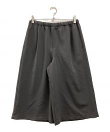 LAD MUSICIAN（ラッドミュージシャン）の古着「DRY CLOTH CROPPED HAKAMA PANTS」｜グレー